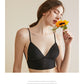 Backless Bra Triangular U-Shape Beauty Back Lingerie Dot Mesh Thin Soft Seamless Bralette The Clothing Company Sydney