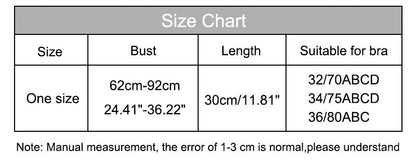 Crop Top Tube Top Seamless Underwear Cropped Bra Backless Intimates Lingerie Sports Padded Bralettes Tube Top The Clothing Company Sydney