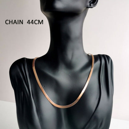 Stainless Steel Necklace Punk Vintage Gold Silver Colour Jewellery The Clothing Company Sydney