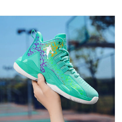 Boys Girls Basketball Unisex Children Sports Soft Non-Slip Kids Sneakers Outdoor Trainer Basketball Shoes The Clothing Company Sydney
