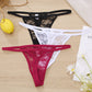 3 Pack Lace Panties Floral Underwear Thongs G-String Low-Waist Underpants Perspective Lingerie Set The Clothing Company Sydney