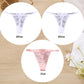 3 Pack Lace Panties Floral Underwear Thongs G-String Low-Waist Underpants Perspective Lingerie Set The Clothing Company Sydney