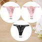 3 Pack Lace Panties Floral Underwear Thongs G-String Low-Waist Underpants Perspective Lingerie Set The Clothing Company Sydney