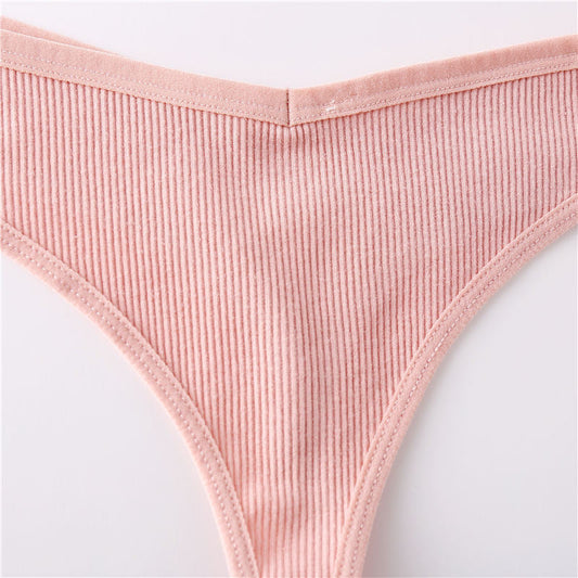 Striped Panties Comfort Cotton Underwear Sports Breathable Thongs Lingerie G-Strings Underpants The Clothing Company Sydney