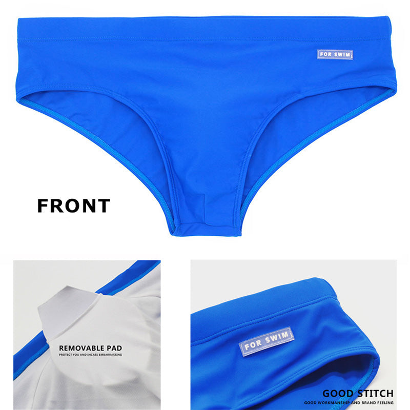 Men's Swimwear Low Swimwear Boxers Men's Swim Brief Solid Swim Brief Beachwear Trunks Swimsuit The Clothing Company Sydney