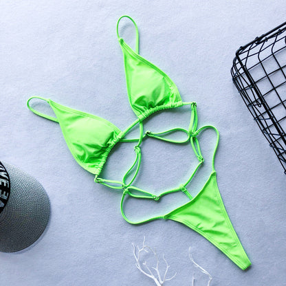 High Cut Out G String Swimwear One Piece Swimsuit Micro Thong Monokini Backless Bathing Suit Swim Wear The Clothing Company Sydney