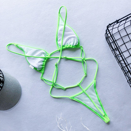 High Cut Out G String Swimwear One Piece Swimsuit Micro Thong Monokini Backless Bathing Suit Swim Wear The Clothing Company Sydney