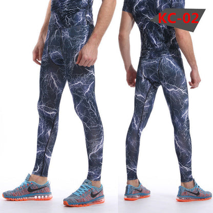 Mens Compression Pants Tights Casual  Bodybuilding  Camouflage Skinny Leggings The Clothing Company Sydney