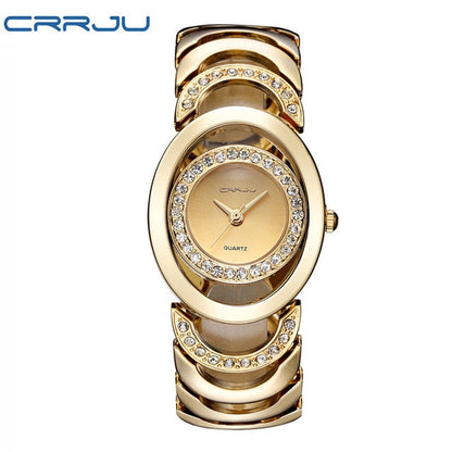 Ladies' Luxury Brand bracelet  Stainless Steel Rhinestone Quartz Watch The Clothing Company Sydney