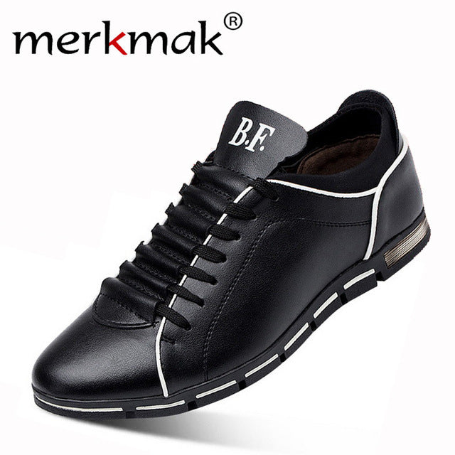Casual Lace Up Leather Flat Loafer Shoes for Men The Clothing Company Sydney