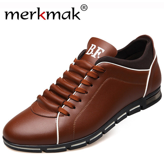 Casual Lace Up Leather Flat Loafer Shoes for Men The Clothing Company Sydney