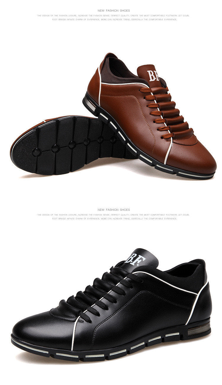 Casual Lace Up Leather Flat Loafer Shoes for Men The Clothing Company Sydney