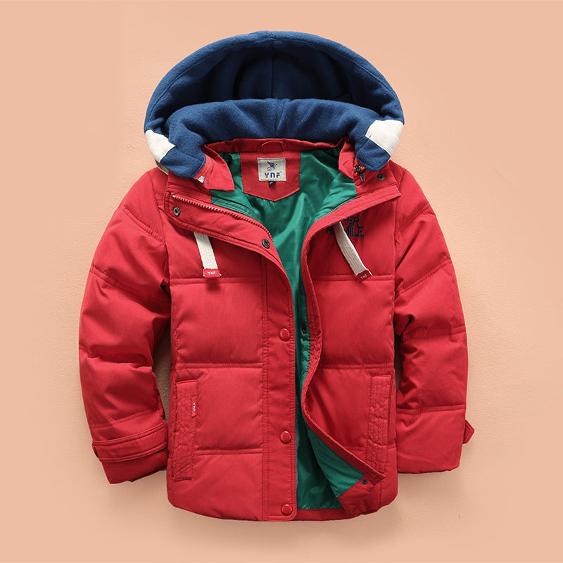 Boys Casual Warm Hooded Puffer Jacket The Clothing Company Sydney