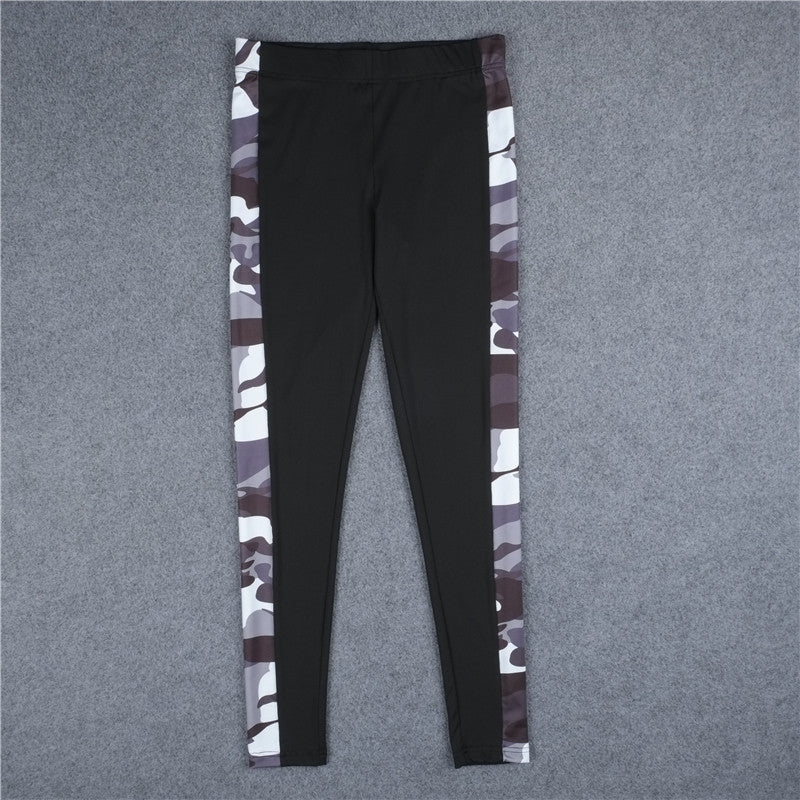 Two Piece Fitness Yoga Tracksuit Camouflage  Leggings and Bra Top The Clothing Company Sydney