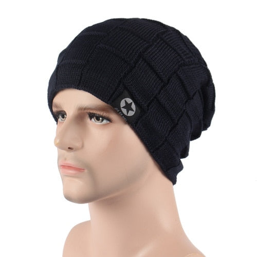 Winter Knit Hat Skullies Beanies Winter Hats For Men Women Beanie Warm Baggy Bonnet Fashion Cap Hat The Clothing Company Sydney