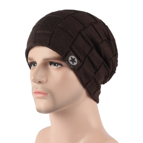 Winter Knit Hat Skullies Beanies Winter Hats For Men Women Beanie Warm Baggy Bonnet Fashion Cap Hat The Clothing Company Sydney