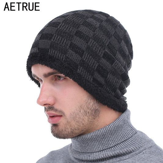 Winter Beanie Hat Men Women Bonnet Caps Warm Baggy Mask Brand Cap Skullies Beanies Mens Knitted Hat The Clothing Company Sydney