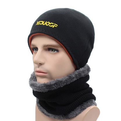 2 Piece Winter Beanie Knitted Hat Scarf Skullies Beanies Winter Hats For Men Women Caps Gorras Bonnet Fashion Cap Hats The Clothing Company Sydney