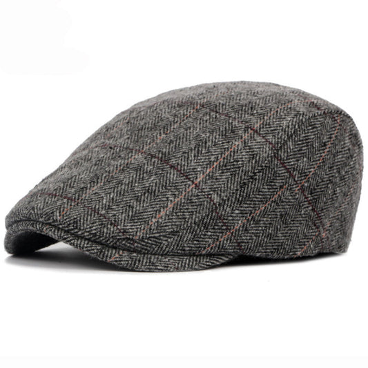 Flat Ivy Cap Classic Vintage Plaid Beret Cap in 3 Colours The Clothing Company Sydney