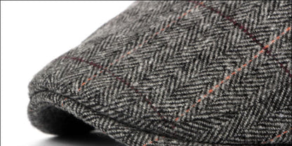 Flat Ivy Cap Classic Vintage Plaid Beret Cap in 3 Colours The Clothing Company Sydney