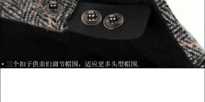 Flat Ivy Cap Classic Vintage Plaid Beret Cap in 3 Colours The Clothing Company Sydney