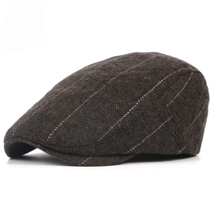 Flat Ivy Cap Classic Vintage Plaid Beret Cap in 3 Colours The Clothing Company Sydney