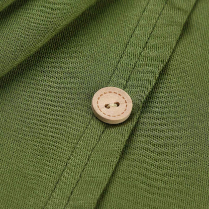 Split Hemline Asymmetric Casual T-Shirt Blouse Tunic Top With Buttons The Clothing Company Sydney