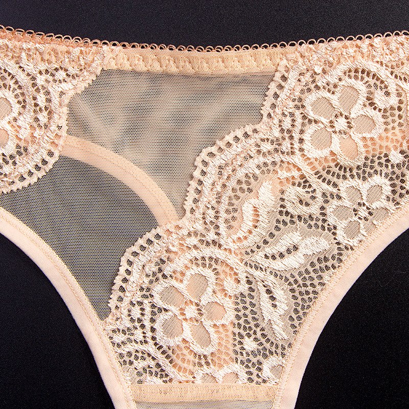 Exquisite Embroidery Floral Women Underwear String Lingerie Transparent Panties Thong Briefs The Clothing Company Sydney