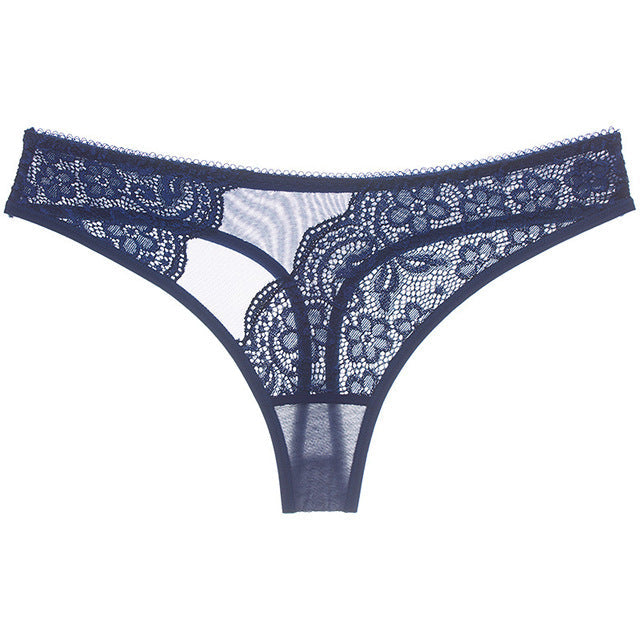 Exquisite Embroidery Floral Women Underwear String Lingerie Transparent Panties Thong Briefs The Clothing Company Sydney