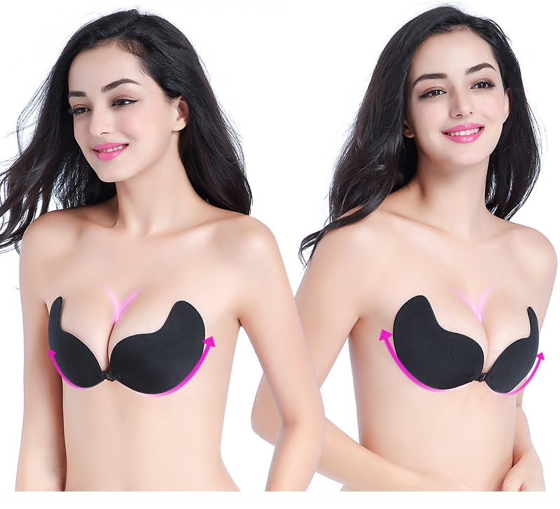 Fly Strapless Silicone Push Up Invisible Self Adhesive Backless Seamless Bras The Clothing Company Sydney