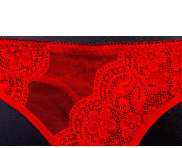 Exquisite Embroidery Floral Women Underwear String Lingerie Transparent Panties Thong Briefs The Clothing Company Sydney