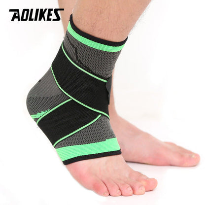 3D Weaving Elastic Nylon Strap Badminton Basketball Football Taekwondo Fitness Heel Protector Ankle Support Brace The Clothing Company Sydney