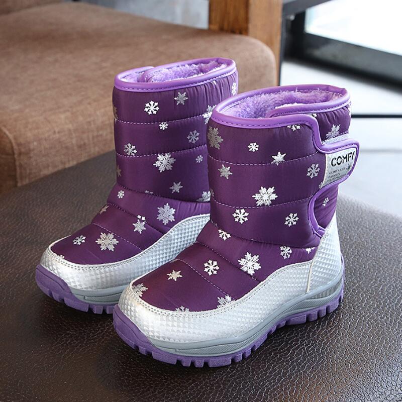 Winter Warm Skiing Shoes Kids Boots Waterproof Children's Shoes Girls Boys Kids Boots The Clothing Company Sydney