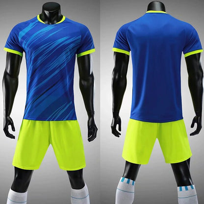 Custom Football Training Uniforms set Adult Soccer Jerseys suits Breathable shirts Short Slim Jerseys The Clothing Company Sydney