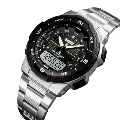 Outdoor Sport 50m Waterproof Digital Quartz Dual Time Military Sports Watch The Clothing Company Sydney