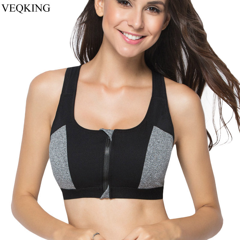 Breathable Yoga Bras Women Running Gym Fitness Training Shockproof