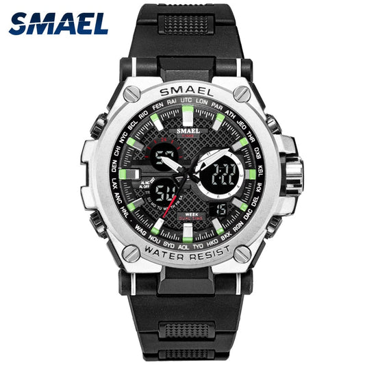 Men's Sport watch LED 50m water Resistant digital Multifunction Quartz Wristwatches The Clothing Company Sydney