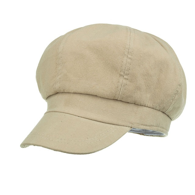 Women's Solid color Beret Bonnet Caps Winter Warm Hat Cap The Clothing Company Sydney