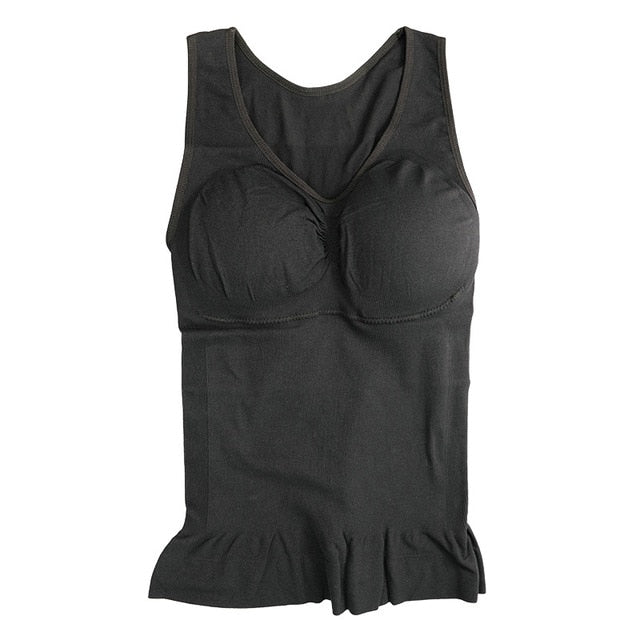 Slim Up Lift Plus Size Bra Tank Top Body Removable Underwear Vest Corset Shapewear p The Clothing Company Sydney